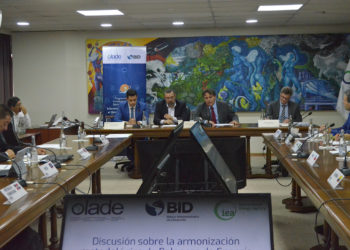 En la de sede de OLACDE en Quito-Ecuador se discutió sobre el proceso de armonización metodológica de balances de energía