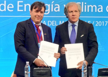 OLACDE y la Secretaría General de la OEA suscribieron acuerdo de cooperación energética