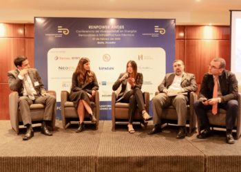 Durante el RENPOWER Andes Investors 2020 se socializó el Panorama de las Energías Renovables de OLACDE