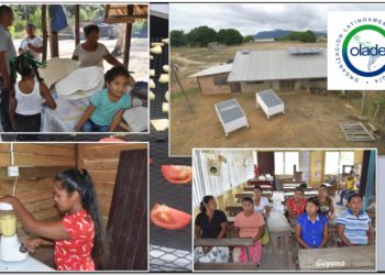 2.375 habitantes de 3 comunidades en Guyana son beneficiados con la implementación de la Metodología de electrificación rural de OLACDE