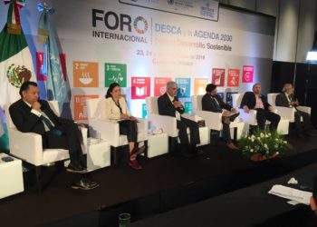 OLACDE participó en el Foro Internacional DESCA y la Agenda 2030 para el Desarrollo Sostenible
