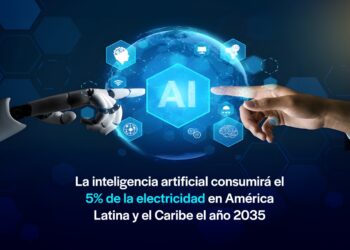 La inteligencia artificial consumirá el 5% de la electricidad en América Latina y el Caribe el año 2035