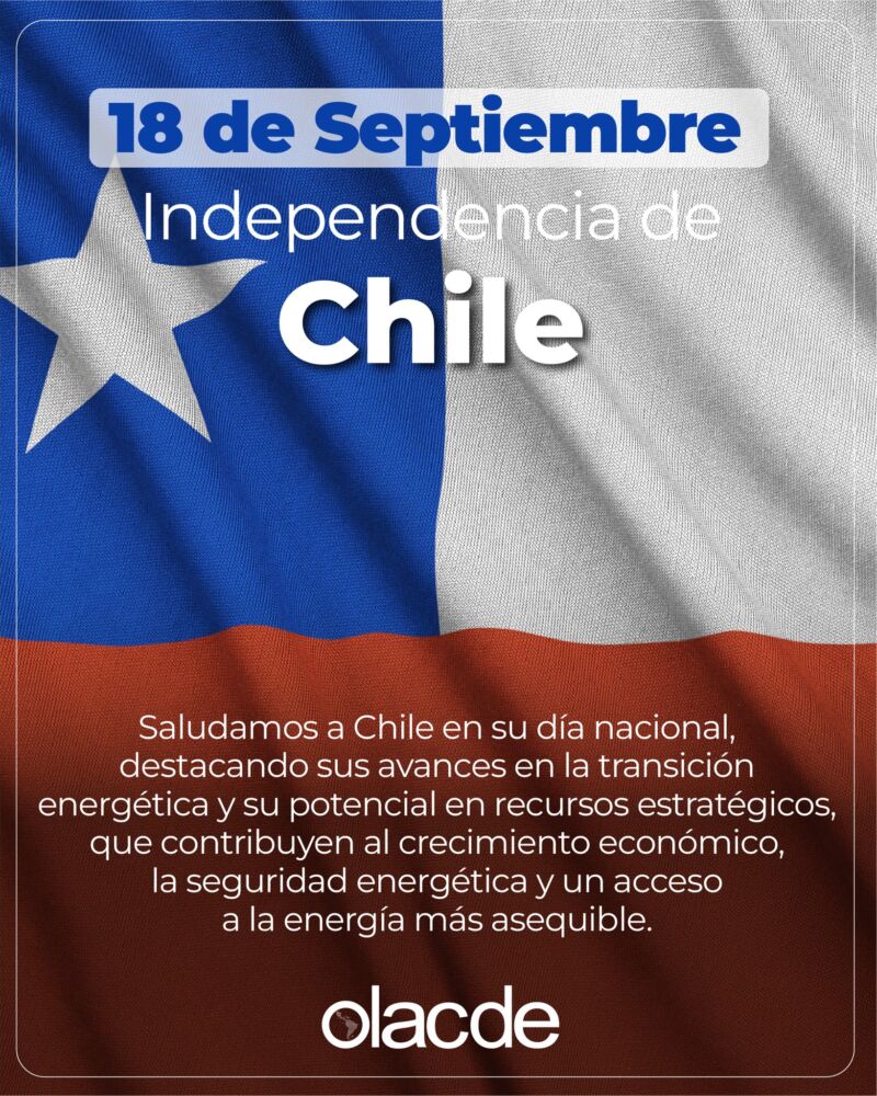 Image for the Tweet beginning: 🇨🇱⚡Desde OLACDE extendemos un fraterno